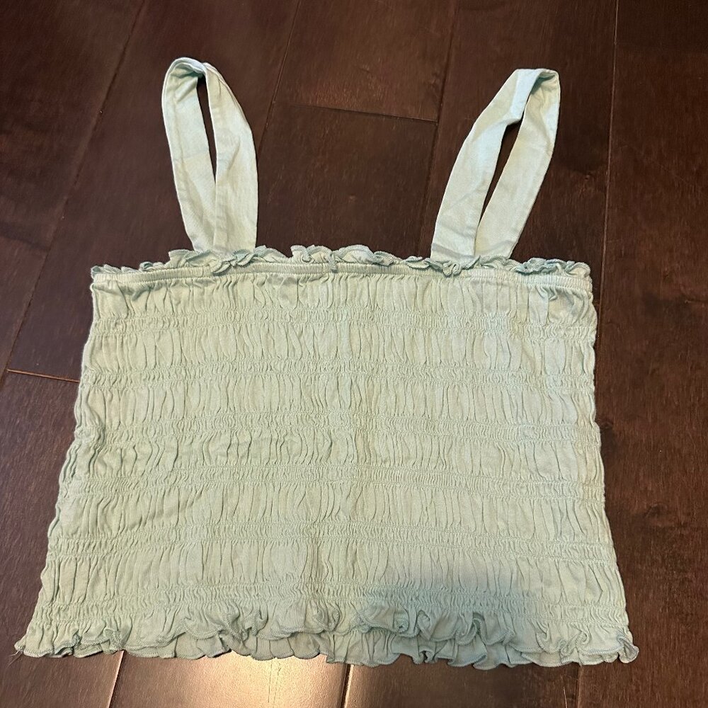 American Eagle Light Teal Tank Top